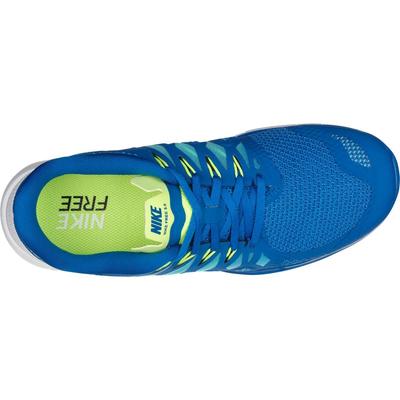 Nike Mens Free 5.0+ Running Shoes - Military Blue - main image