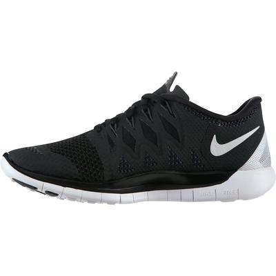 Nike Womens Free 5.0+ Running Shoes - Black/White - main image