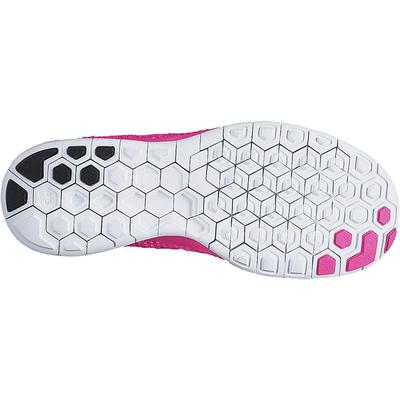 Nike Womens Free 5.0+ Running Shoes - Pink/Black - main image