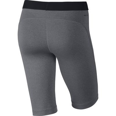 Nike Pro 11 Inch Womens Base Layer Shorts - Carbon Heather Grey - main image