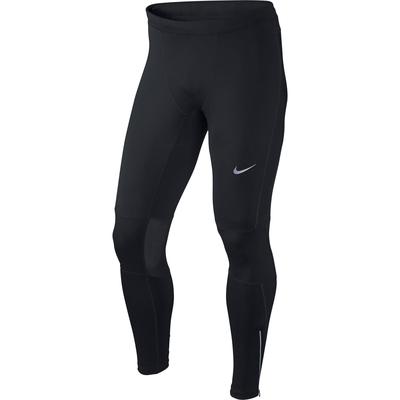 Nike Mens Dri FIT Essential Running Tights Black Extra Extra Large Black Silver