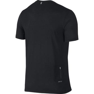 Nike Mens Dri-FIT Cool Tailwind Running Crew - Black - main image