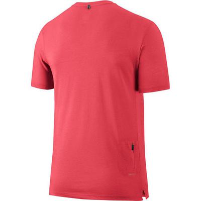 Nike Mens Dri-FIT Cool Tailwind Running Crew - Daring Red - main image