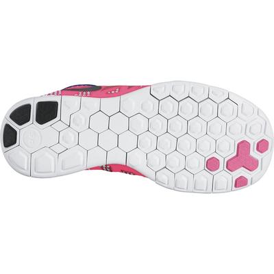 Nike Girls Free 5.0+ Running Shoes - Hyper Pink/Hyper Cobalt - main image