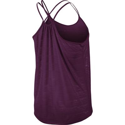 Nike Womens Dri-FIT Cool Strappy Tank Top - Mulberry - main image