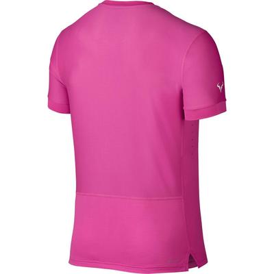 Nike Mens Challenger Premier Rafa Crew - Pink Pow/Volt - main image