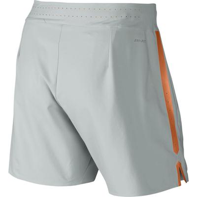 Nike Mens Premier Gladiator 7" Shorts - Grey Mist/Orange - main image