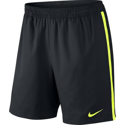 Nike Mens Court 7 Inch Tennis Shorts - Black/Volt - main image