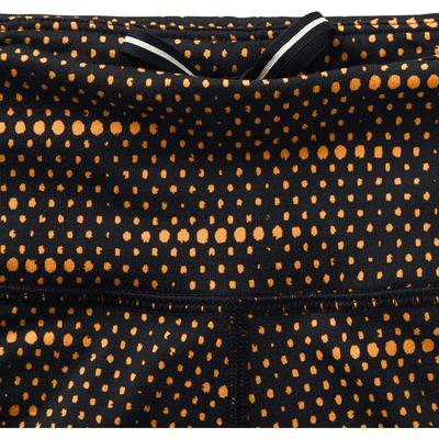 Nike Womens Dri-FIT Epic Run Tights - Black/Bright Citrus/Reflective Silver - main image