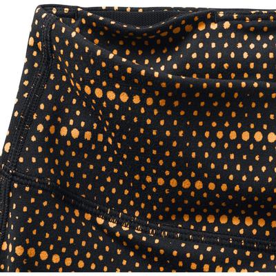 Nike Womens Dri-FIT Epic Run Tights - Black/Bright Citrus/Reflective Silver - main image
