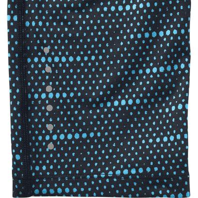 Nike Womens Dri-FIT Epic Run Tights - Black/Blue Lagoon/Reflective Silver - main image