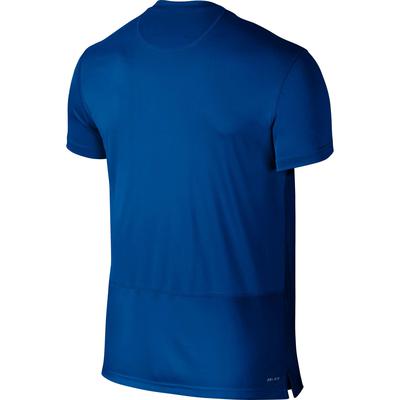Nike Mens Challenger Crew Neck Tennis Shirt - Blue Jay - main image