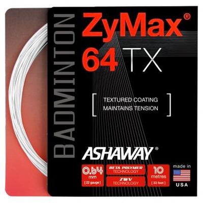 Ashaway Zymax 64 TX Badminton String Set - White - main image