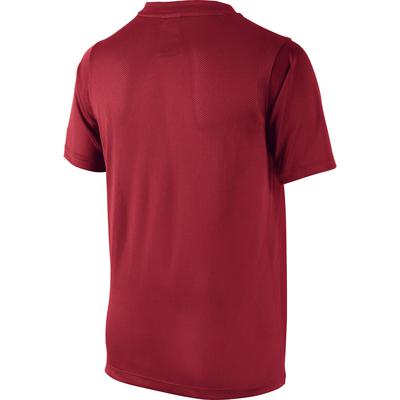 Nike Boys Academy Short Sleeve Training Shirt - Red - main image