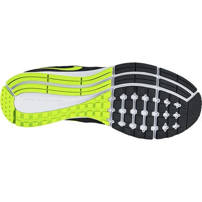 Nike Mens Air Zoom Pegasus+31 Running Shoes - Black/Volt - main image
