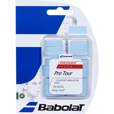 Babolat Pro Tour Overgrips (3 Pack) - Blue - main image