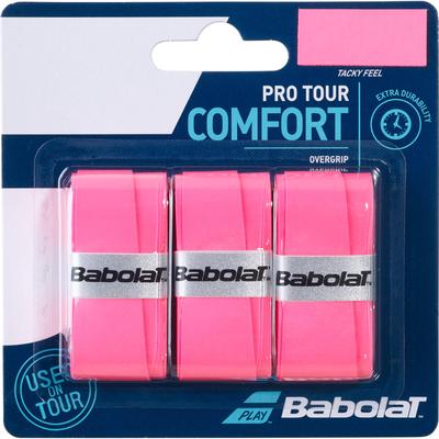 Babolat Pro Tour Overgrips (Pack of 3) - Pink - main image