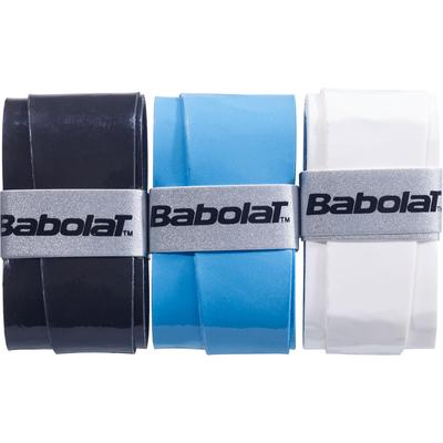 Babolat My Overgrips (Pack of 3) - White/Black/Blue - main image
