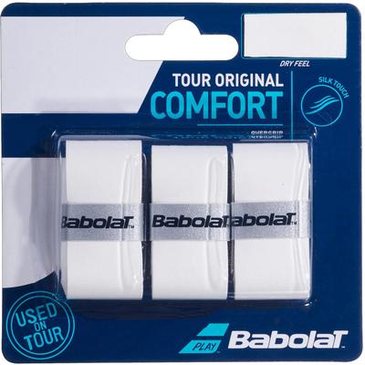 Babolat Tour Overgrips (Pack of 3) - White - main image