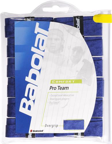 Babolat Pro Team Overgrips (12 Pack) - Blue - main image