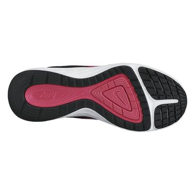 Nike Girls Dual Fusion Run 3 Running Shoes - Hot Pink/Black/White - main image