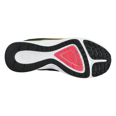 Nike Boys Dual Fusion Run 3 Running Shoes - Black/Hot Lava/Volt - main image