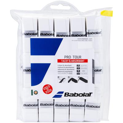 Babolat Pro Tour Overgrips (Pack of 30) - White