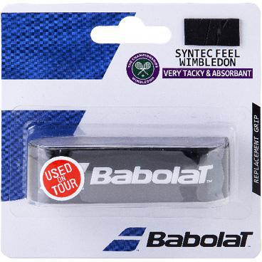 Babolat Syntec Feel Wimbledon Replacement Grip - Black