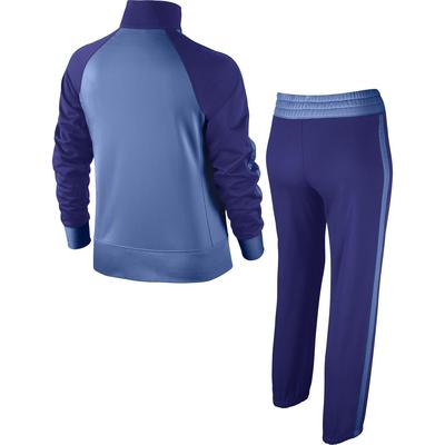 Nike Girls T40 Tricot Tracksuit - Deep Night/Chalk Blue - main image