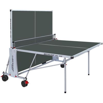 Dunlop Evo550 Outdoor Table Tennis Table Set - Green - main image