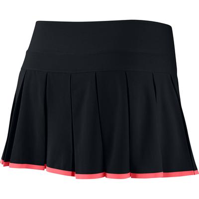 Nike Womens Premier Maria Skirt - Black/Hot Lava - main image