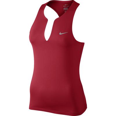 Nike Womens Pure Tennis Tank Top - University Red - main image