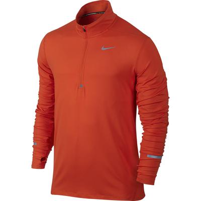 Nike Mens Dri-FIT Element Half-Zip Top - Team Orange - main image