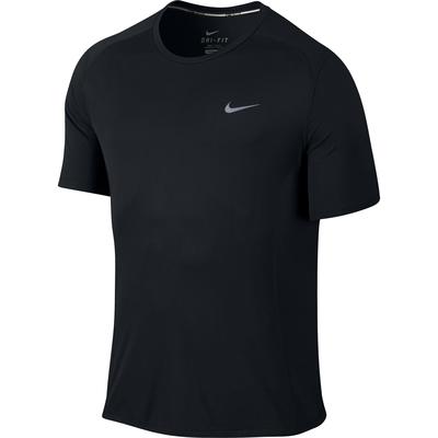 Nike Mens Dri-FIT Miler Top - Black - main image