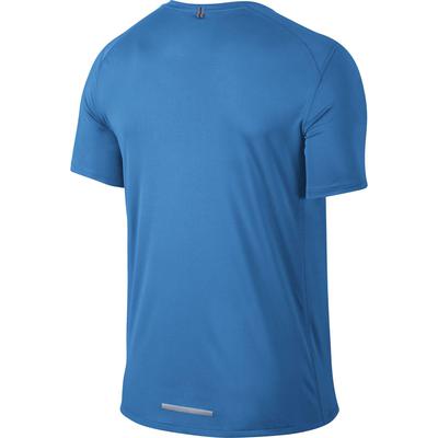 Nike Mens Dri-FIT Miler Top - Blue - main image