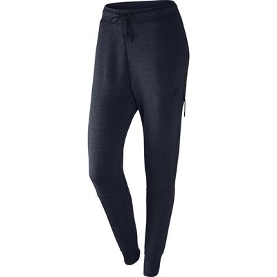 Nike Womens Tech Fleece Pants - Obsidian Heather/Obsidian/Black - main image