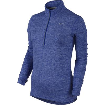 Nike Womens Element 1/2 Zip L.S. Running Shirt - Game Royal - main image