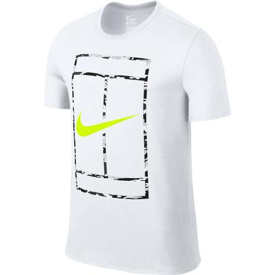 Nike Mens Court Logo Tee - White - main image