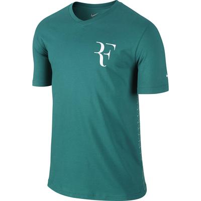 Nike Mens Premier RF V-Neck T-Shirt - Radiant Emerald/White - main image