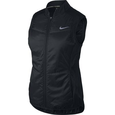 Nike Womens Polyfill Sleeveless Running Vest - Black - main image