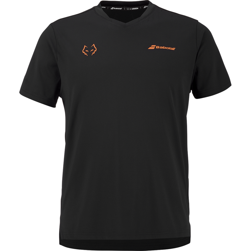 Babolat Mens Juan Lebron Padel Crew Neck Tee - Black - main image