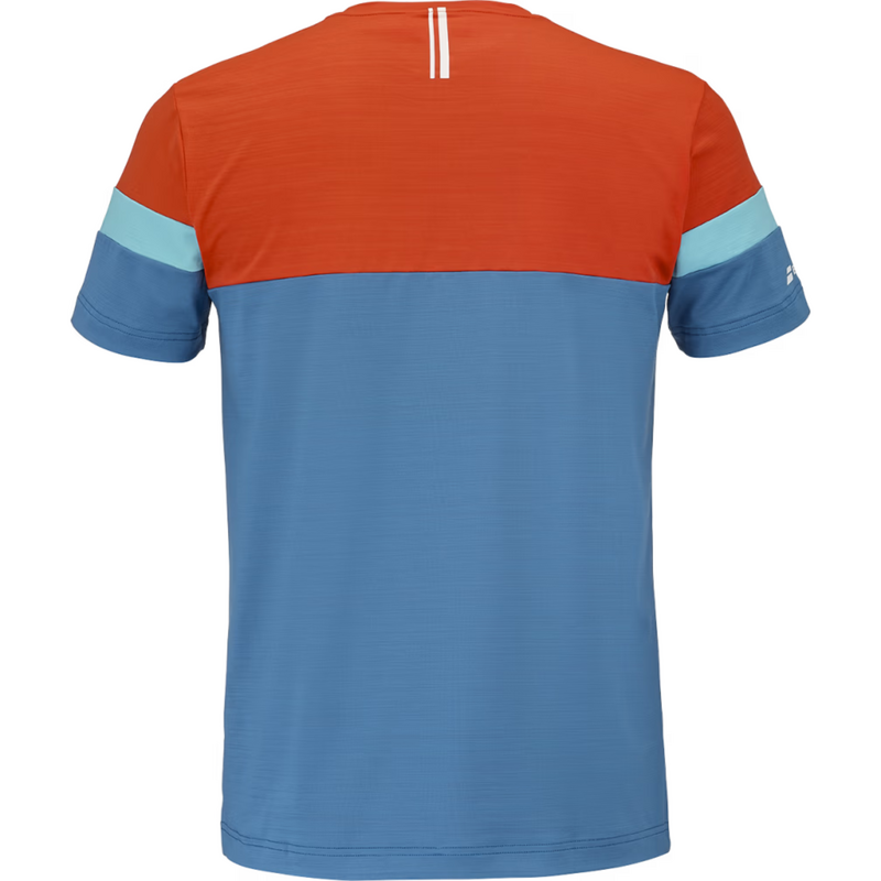 Babolat Mens Padel Crew Neck Tee - Oil Blue - main image