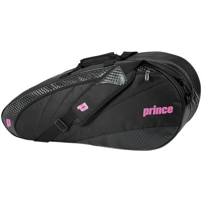 Prince Textreme 6 Racket Bag - Black/Pink