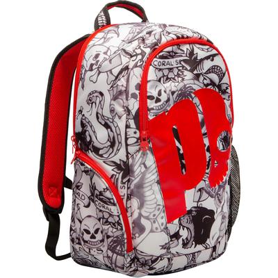 Prince O3 Tattoo Backpack - White/Black/Red - main image