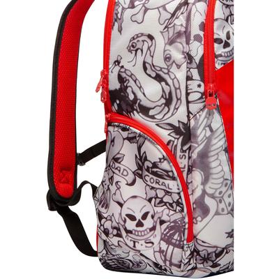 Prince O3 Tattoo Backpack - White/Black/Red - main image