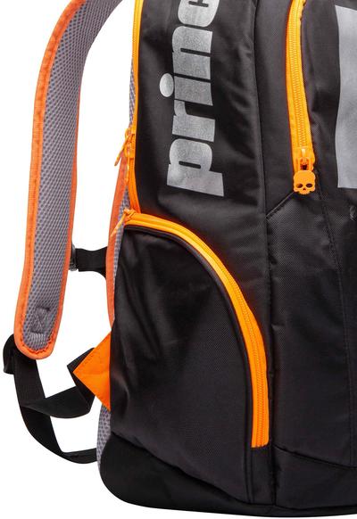 Prince Chrome Backpack - Black/Orange