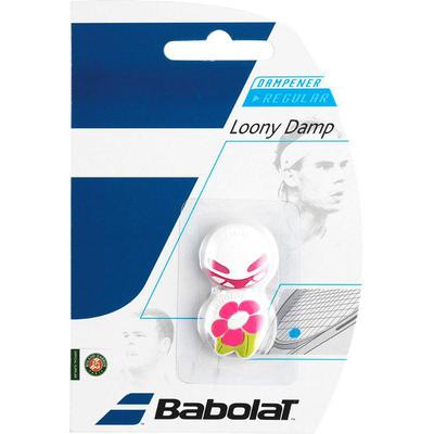 Babolat Loony Damp Vibration Dampener (Pack of 2) - White/Pink