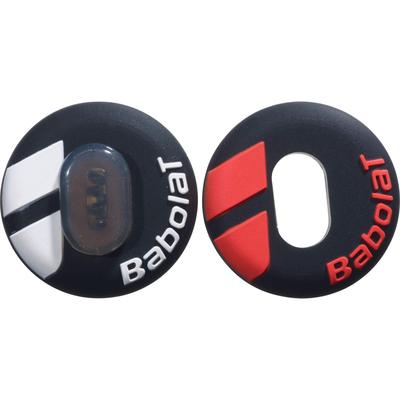 Babolat Custom Damp Vibration Dampeners (Pack of 2) - Black/Red