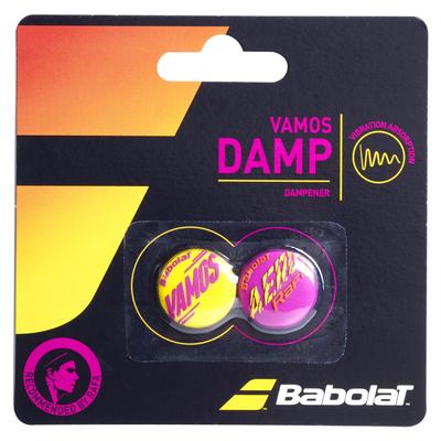 Babolat Rafa Vamos Vibration Dampeners (Pack of 2) - Yellow/Purple