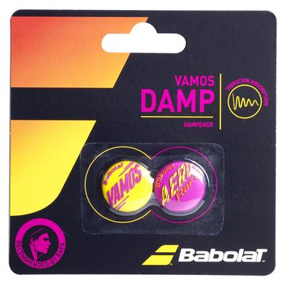 Babolat Rafa Vamos Vibration Dampeners (Pack of 2) - Yellow/Purple - main image